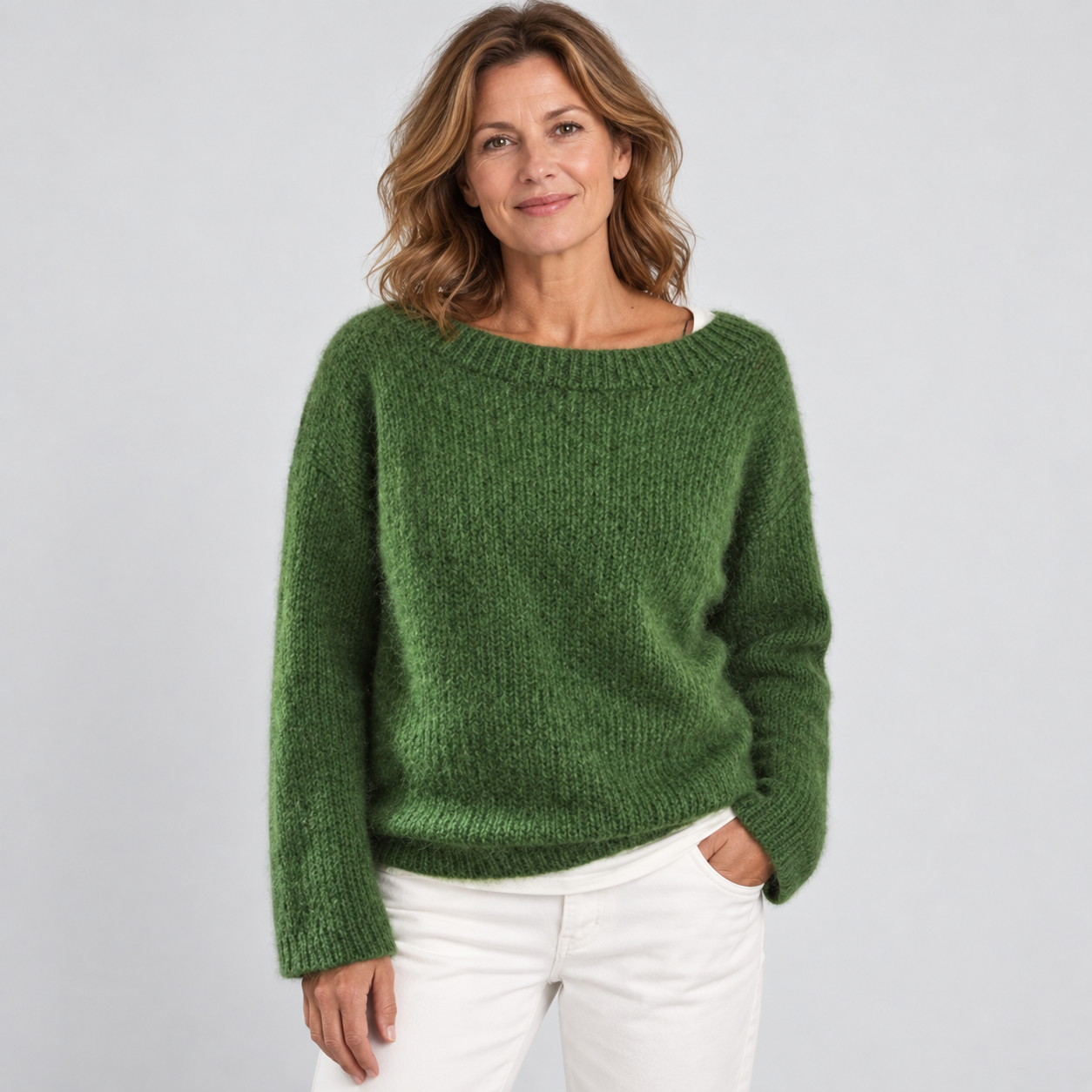 Sarah | Pull en tricot vintage