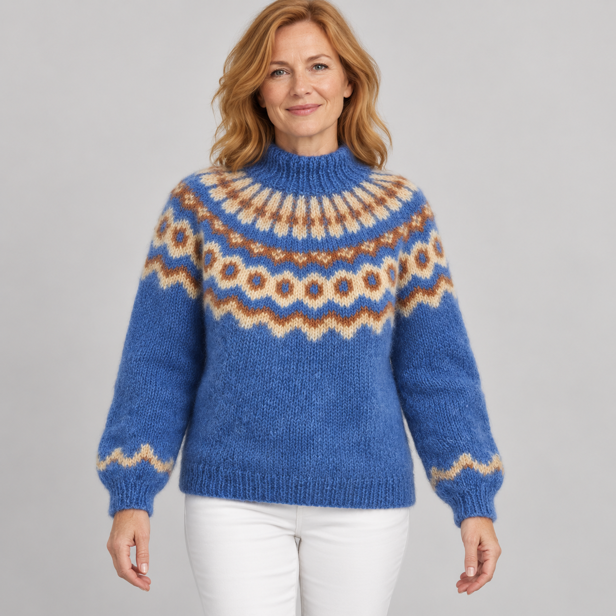 Adeline | Pull en tricot vintage