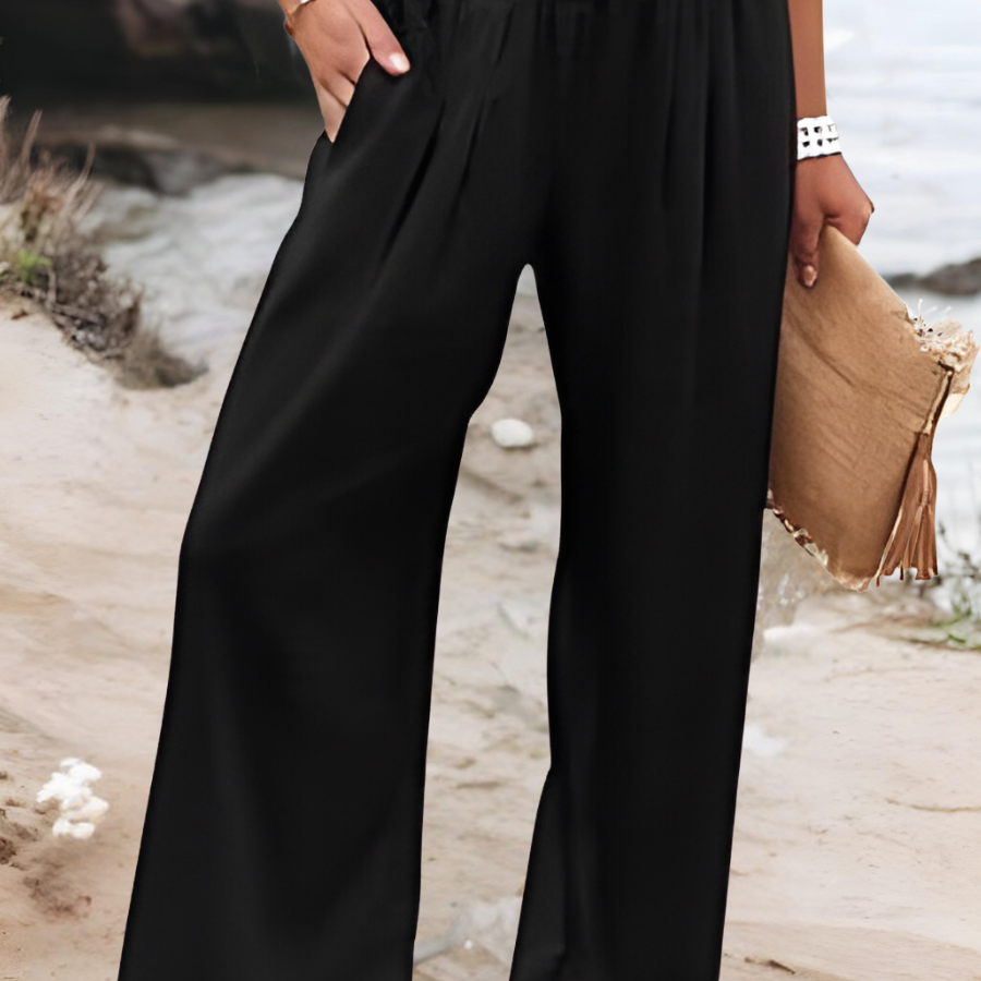 Aileen - Pantalons Large de Plage