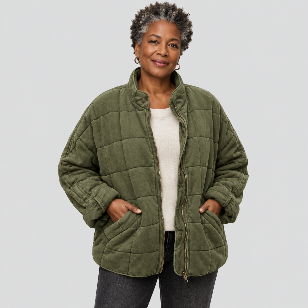Josiane™ | Veste matelassée au style oversize élégant