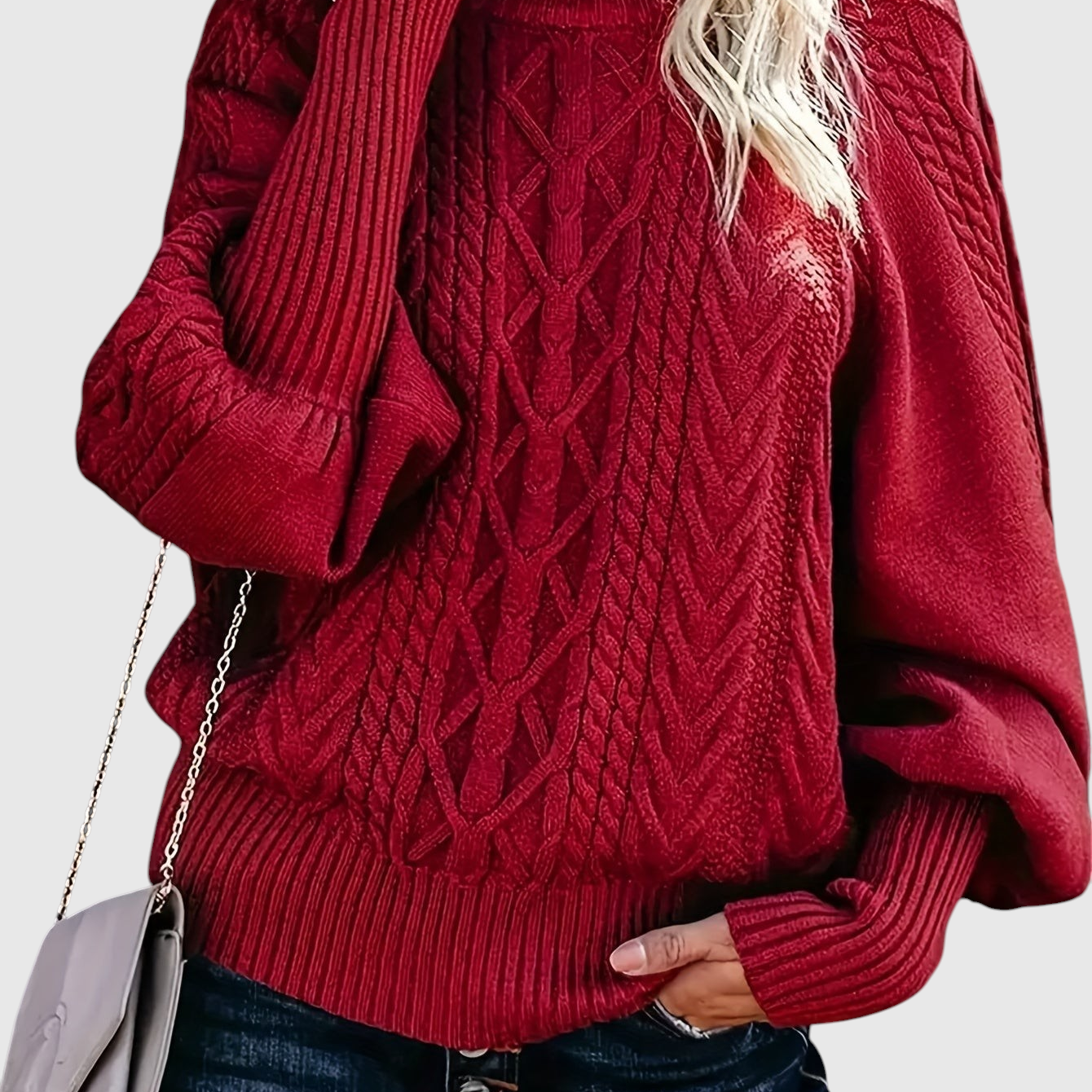 Lory | Pull Long Décontracté à Manches Longues