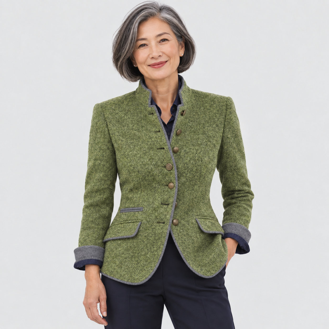 Joanna | Veste Classique en Laine Édition Limitée