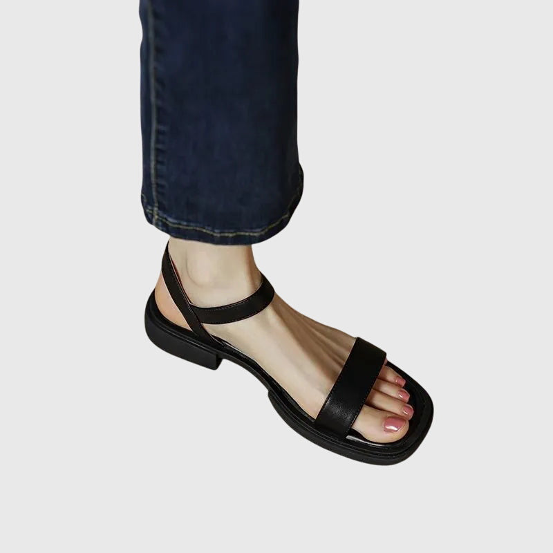 Kaia - Sandales en cuir ergonomique