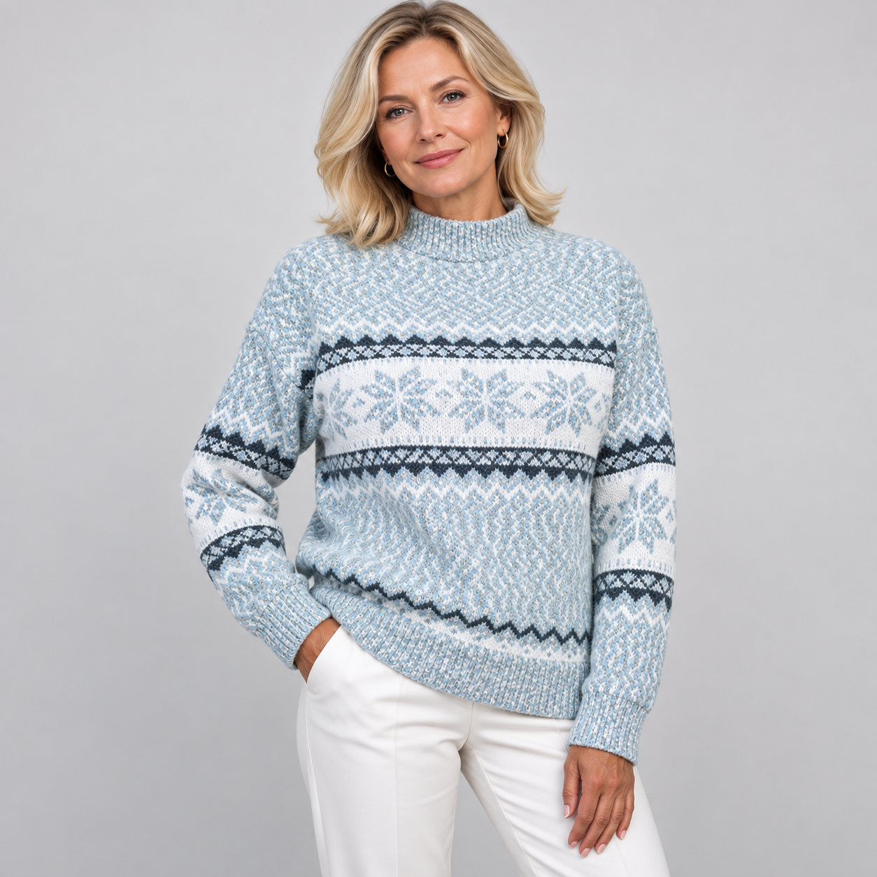 Eugénie | Pull en tricot vintage