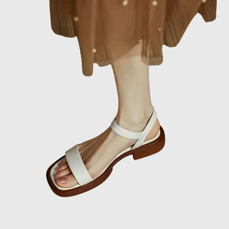 Kaia - Sandales en cuir ergonomique