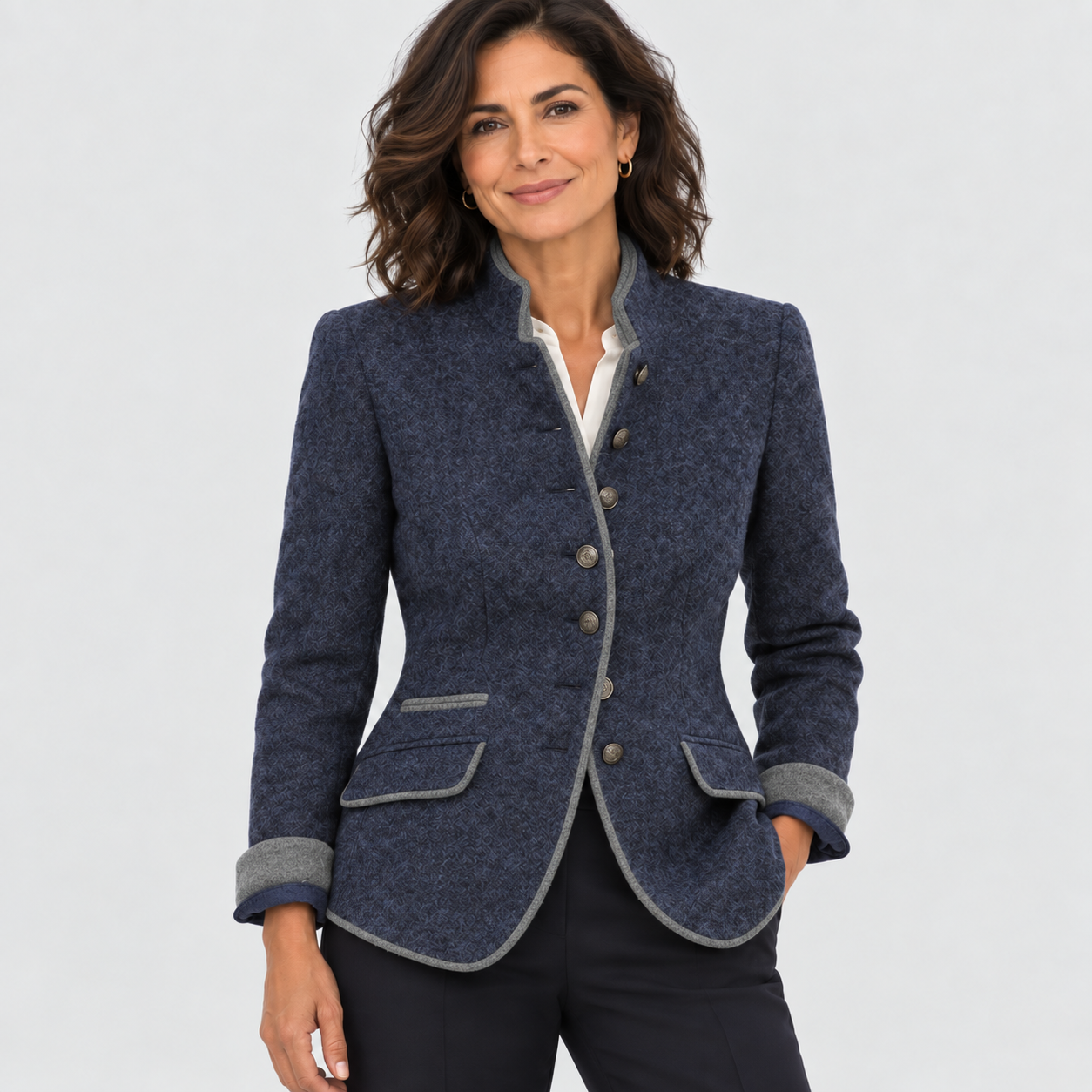 Joanna | Veste Classique en Laine Édition Limitée