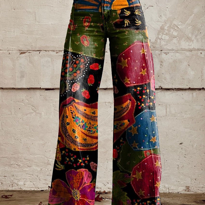 Édith | Pantalon Motif Authentique