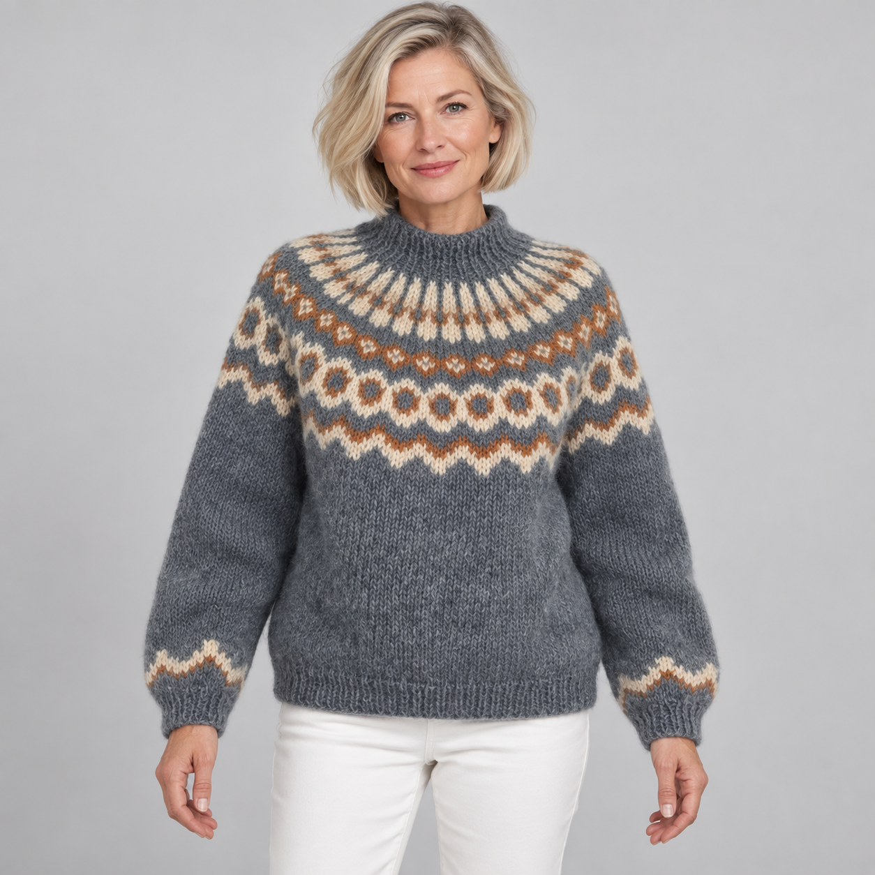 Adeline | Pull en tricot vintage