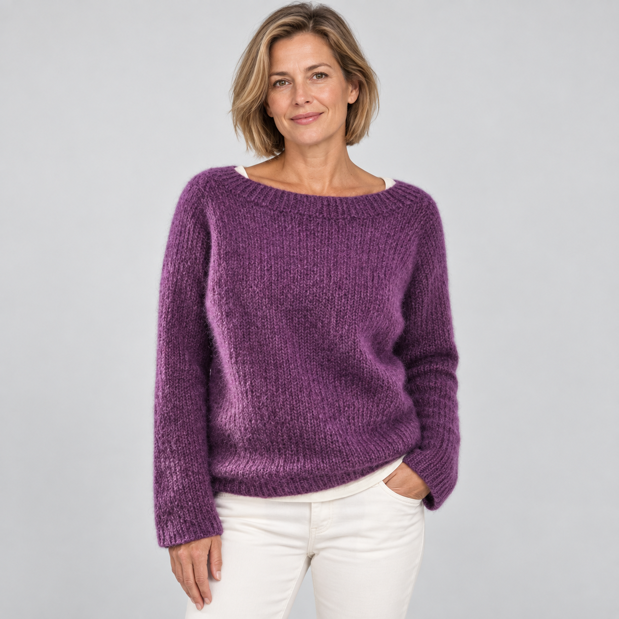 Sarah | Pull en tricot vintage