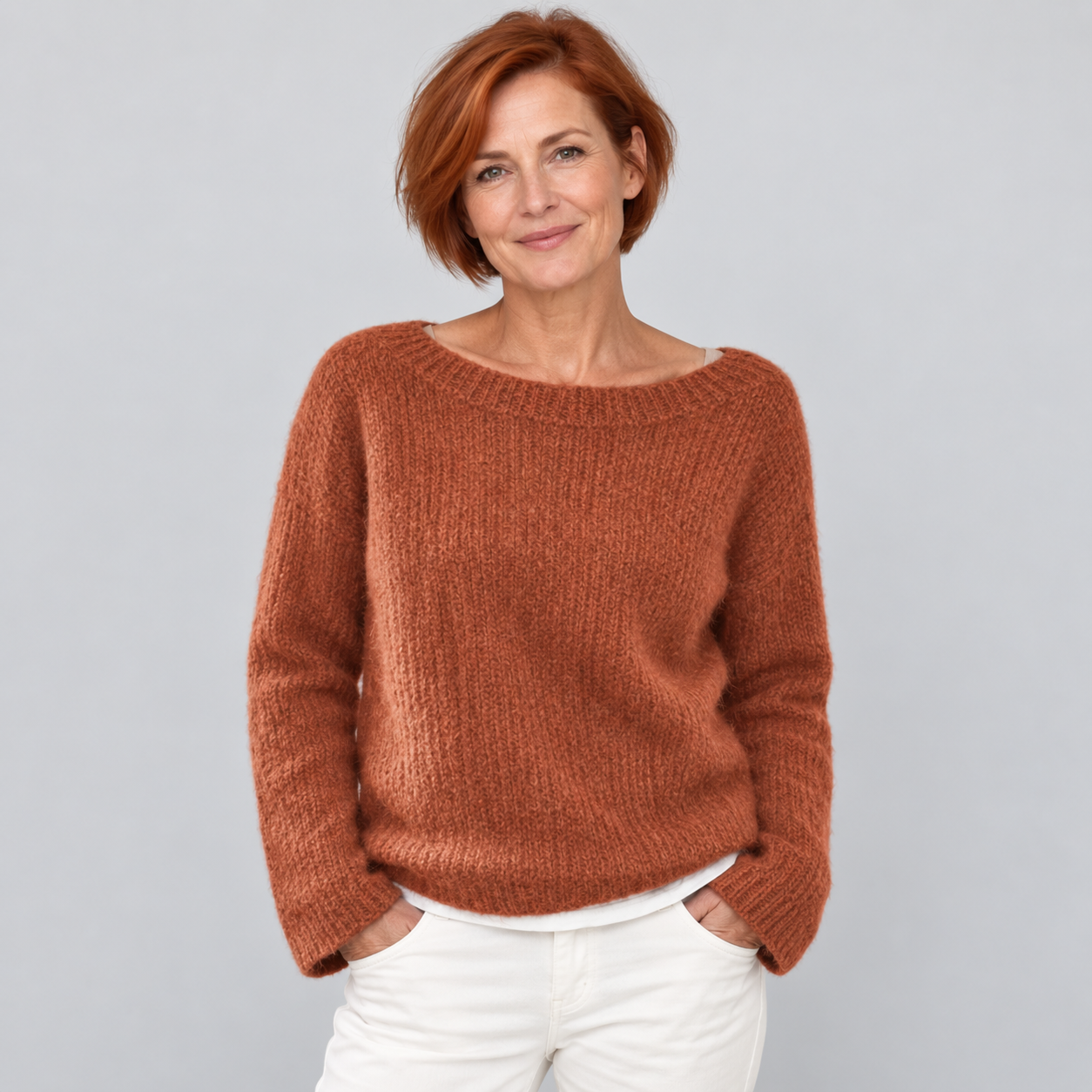 Sarah | Pull en tricot vintage