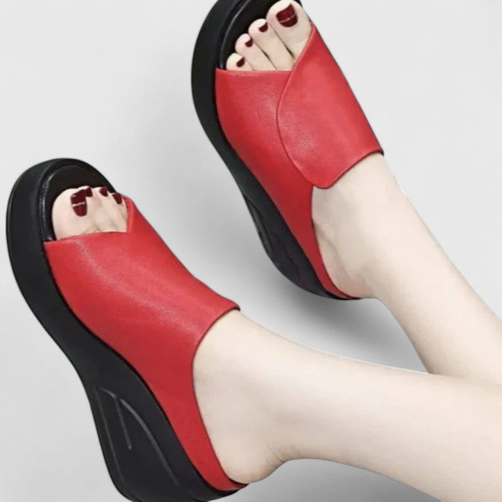 Kora - Sandales Ergonomiques à Talon Wedge
