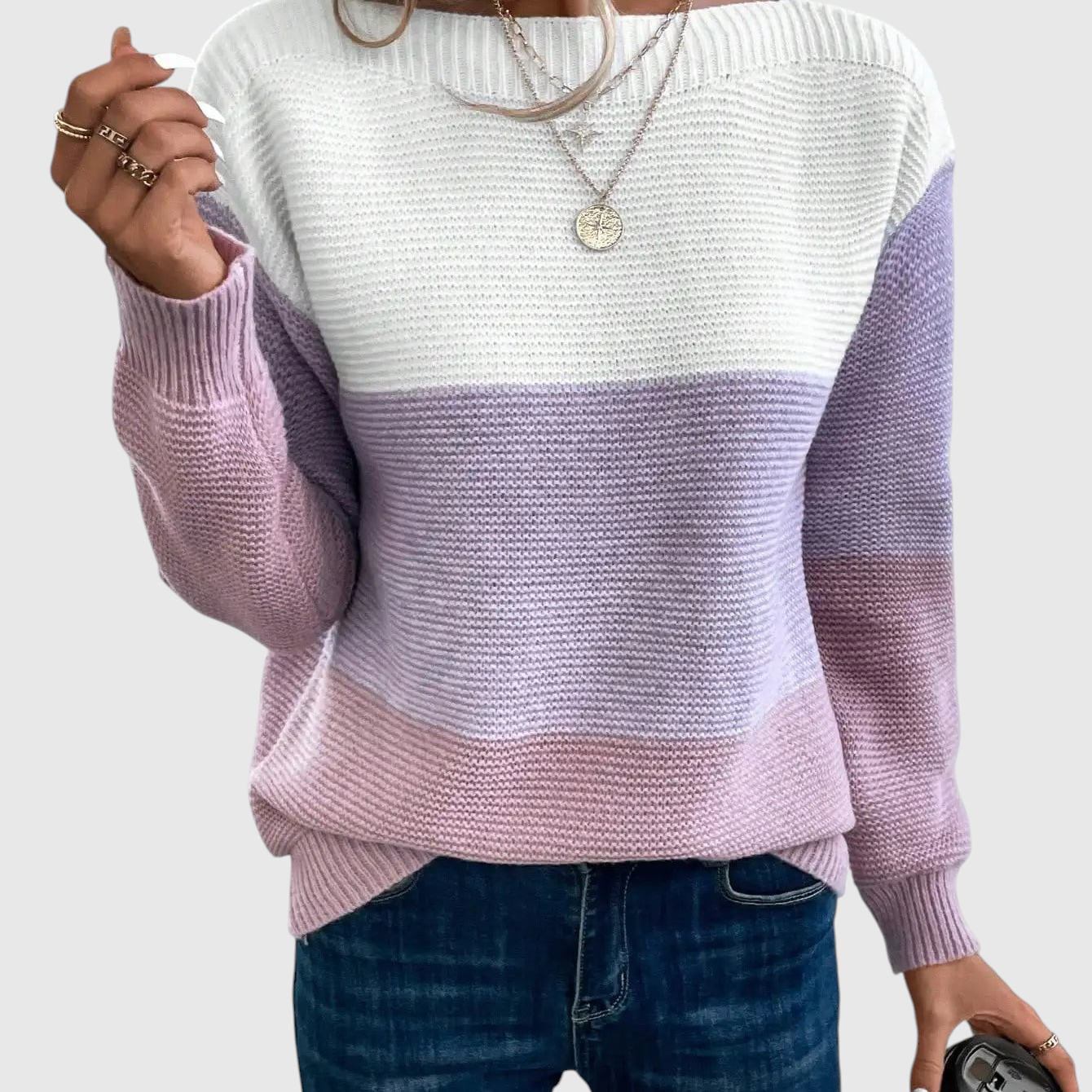 Grace | Pull Ombres Accueillant