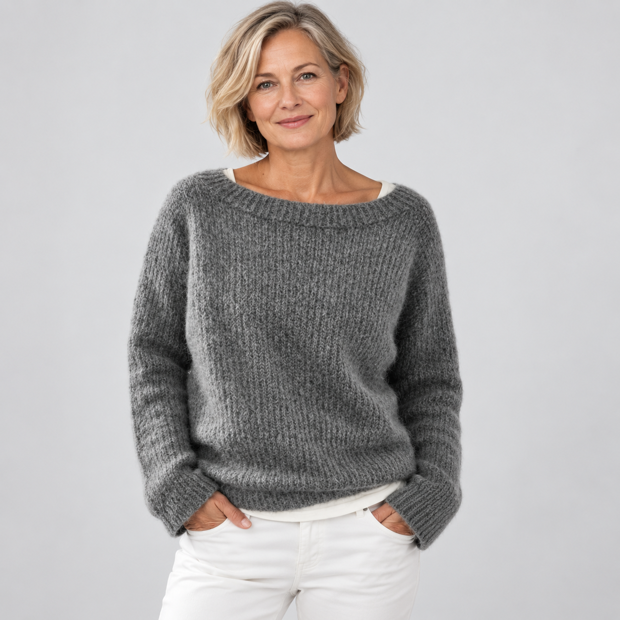 Sarah | Pull en tricot vintage