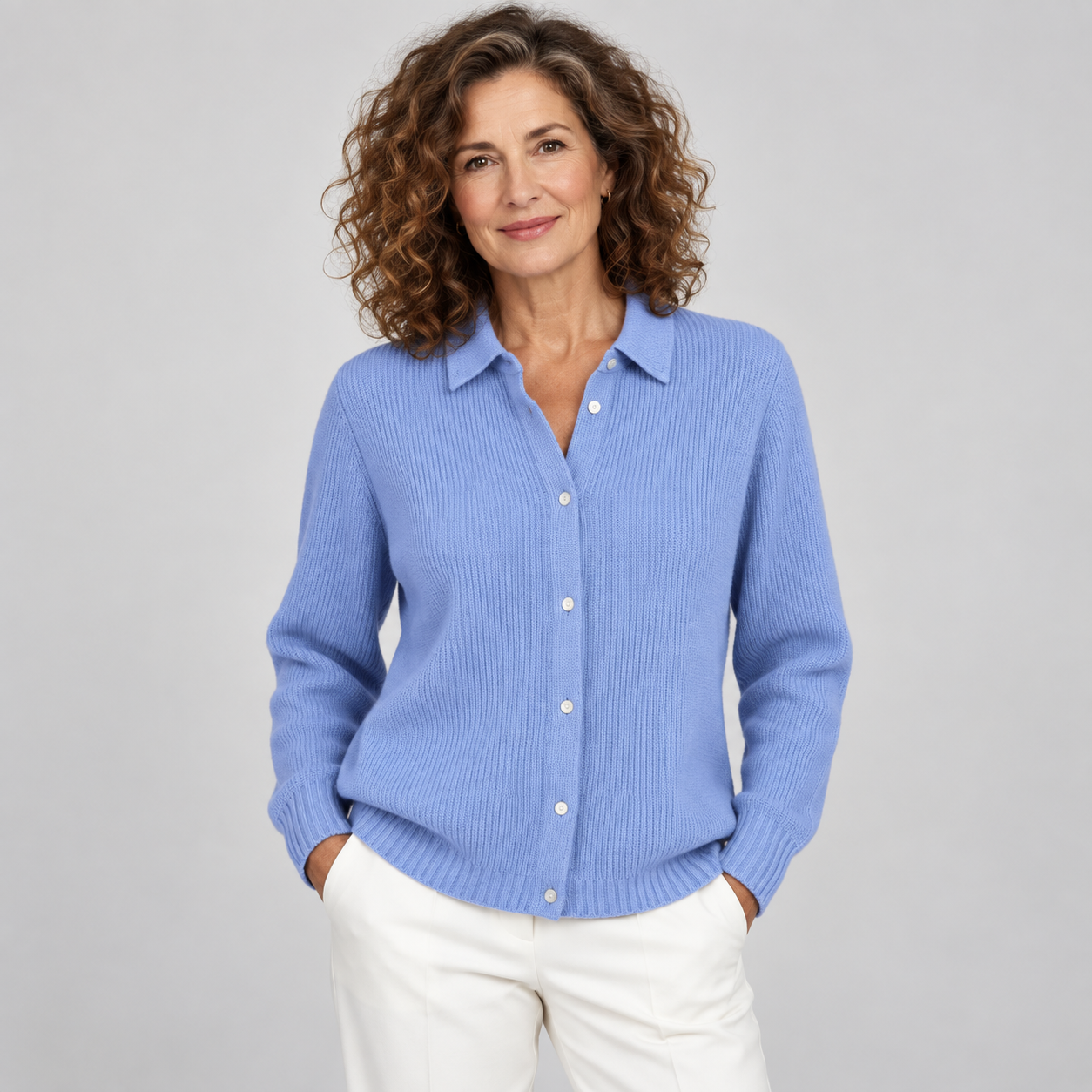 Sophie | Cardigan texturé à boutons