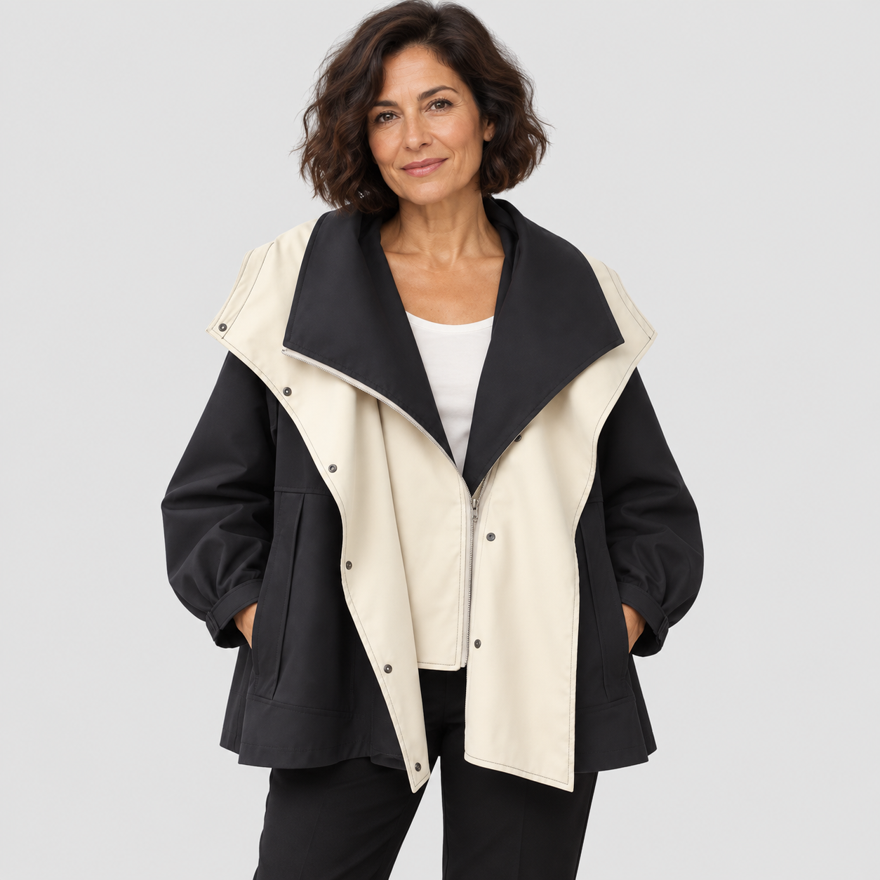 Alvienne – Veste élégante avec protection contre les intempéries et le vent