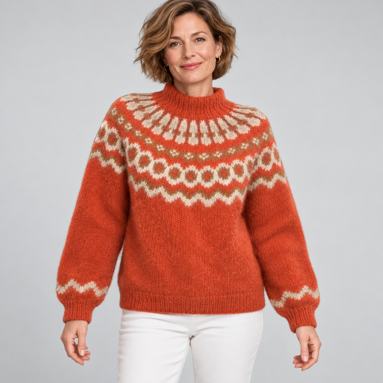 Adeline | Pull en tricot vintage
