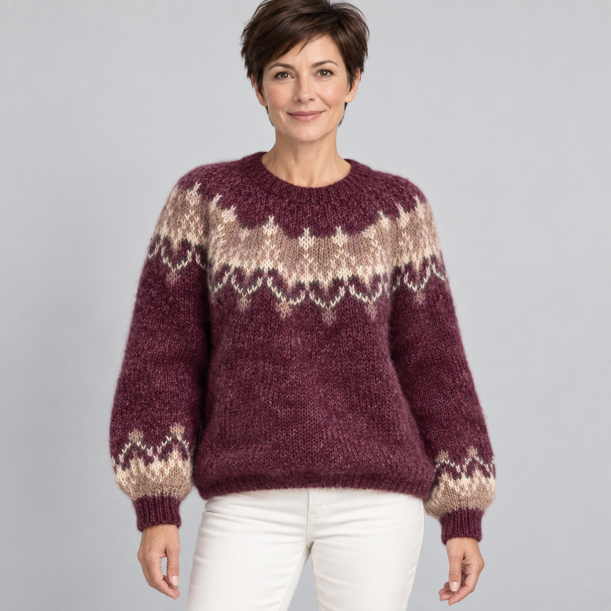 Lucile | Pull en tricot vintage