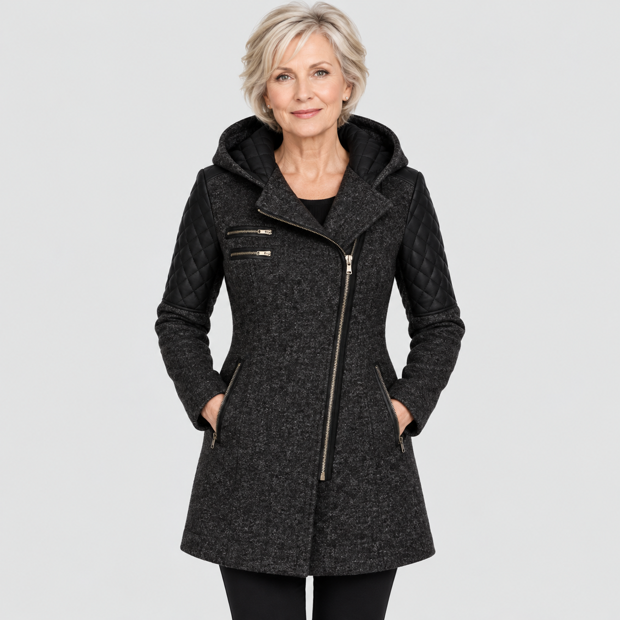 Valeria | Manteau d'Hiver Luxueux et Chaud