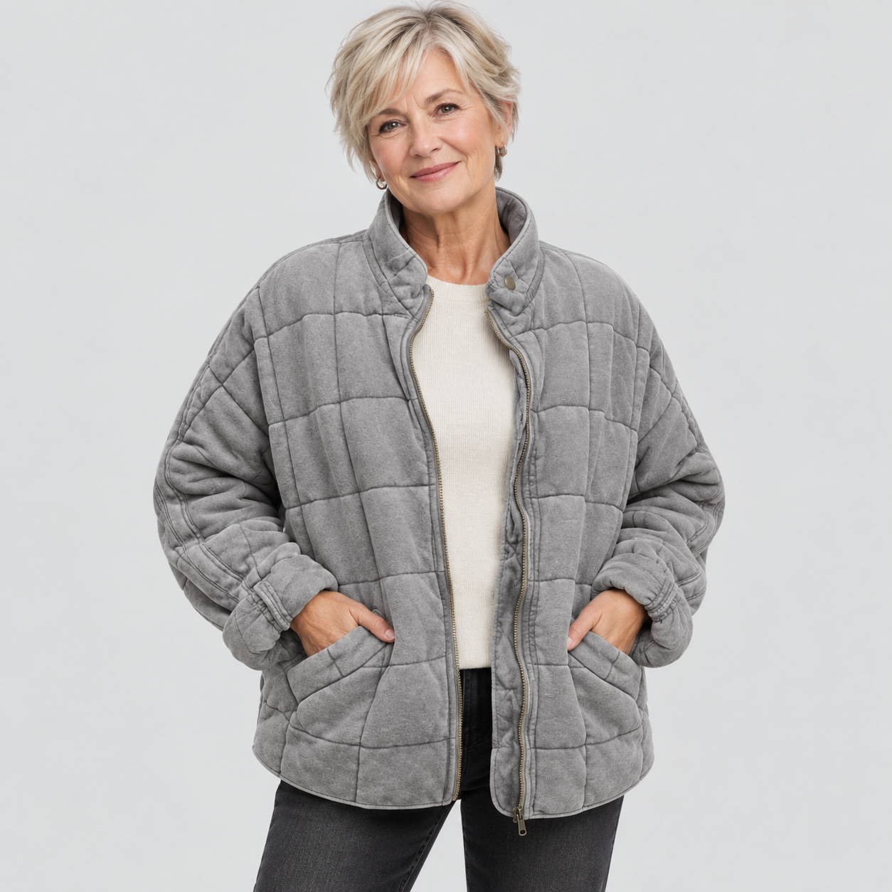 Josiane™ | Veste matelassée au style oversize élégant